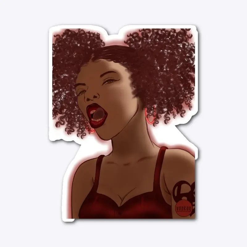 Red Girl ’24 Sticker