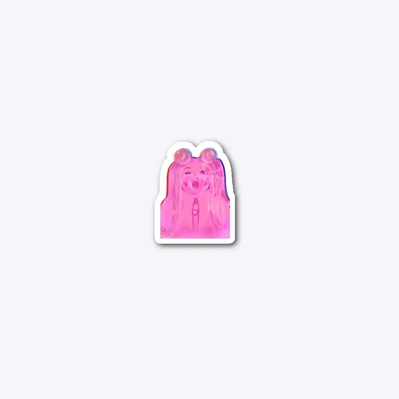 Bubblegum Girl Sticker